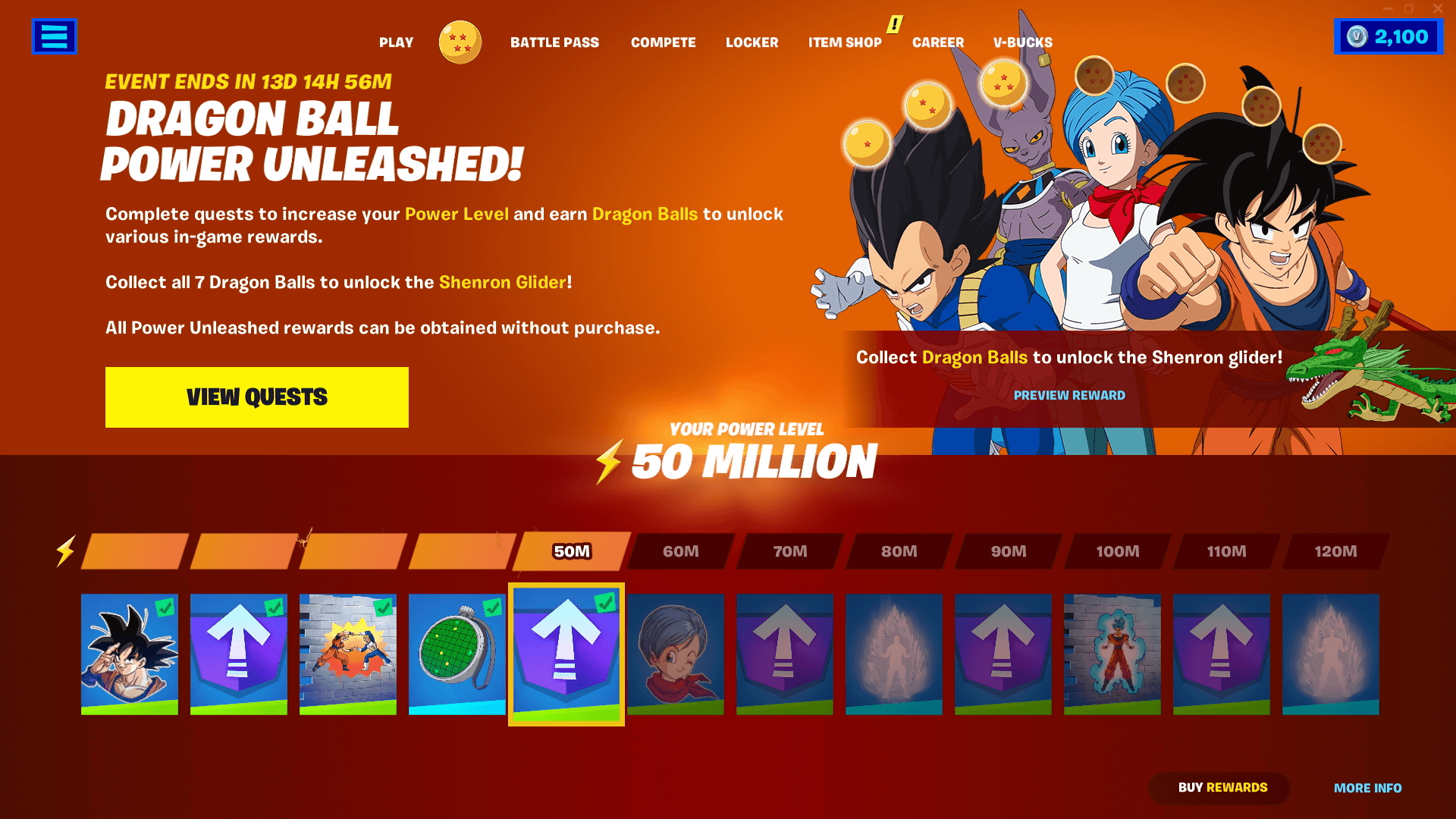 Fortnite x Dragon Ball is Now Live, Featuring New Kamehameha Item